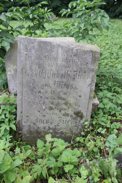 Mennonite Gravestone